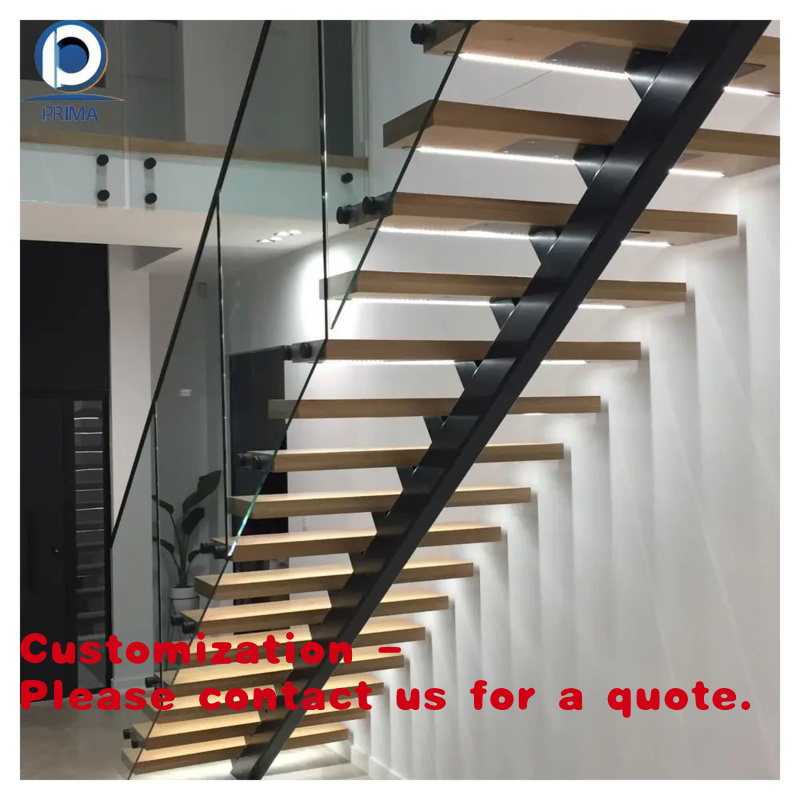 Interior Design Minimalist - Escada Monoviga Personalizada - Coluna Central