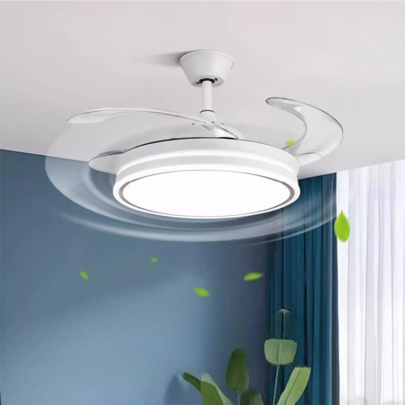 Interior Design Minimalist - Ventiladores de Teto de Plástico com