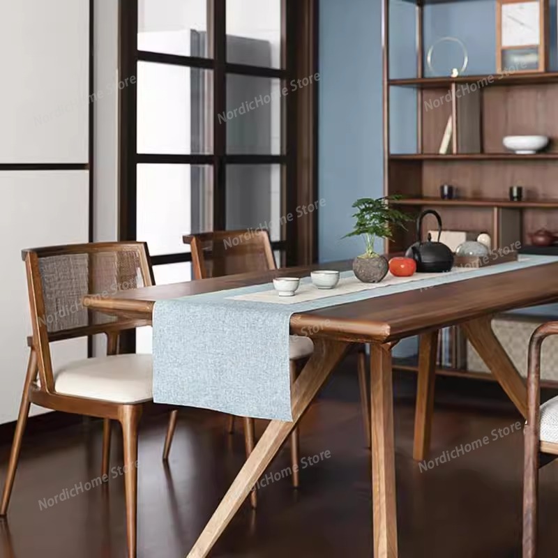 Interior Design Minimalist - Cadeiras de Jantar Nórdicas em Rattan