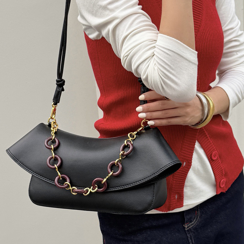 Interior Design Style - Nova Bolsa de Ombro de Couro