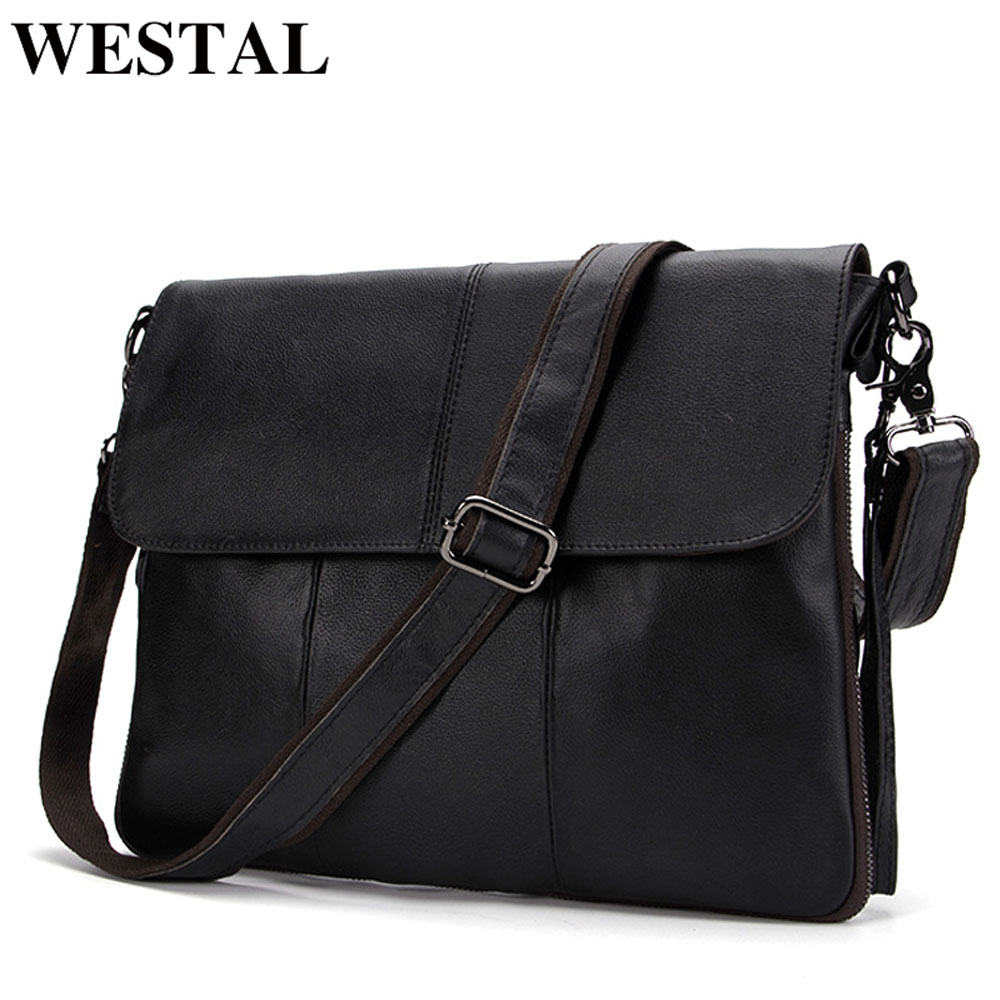 Interior Design News - Westal-Bolsa de Ombro de Couro Genuíno
