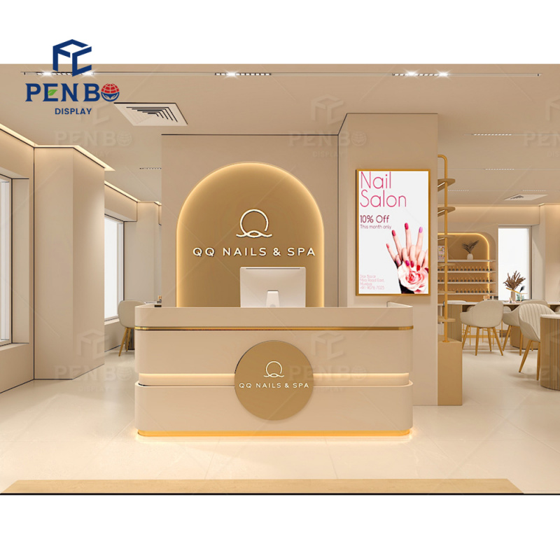 Personalizado estilo simples b - Interior Design Nail Salon avaliação e preço