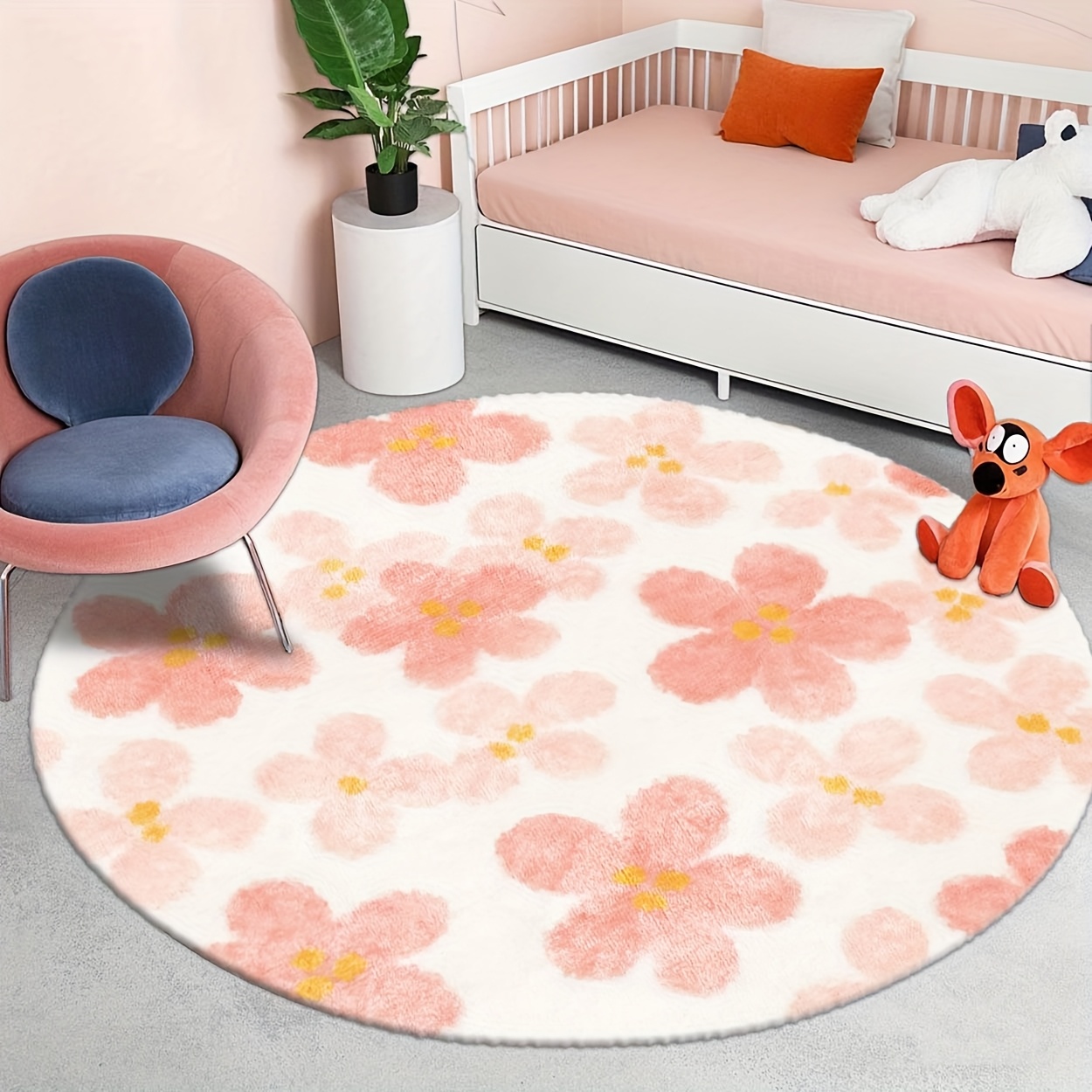 Tapete Circular Moderno de Mei - Printed Rug Abstract avaliação e preço