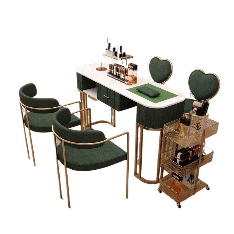 Móveis de manicure de mesa de  - Interior Design Nail Salon avaliação e preço