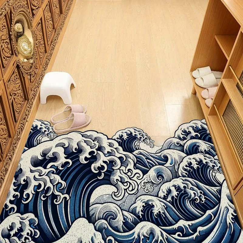 Tapete VIKAMA com Design Abstr - Printed Rug Abstract avaliação e preço
