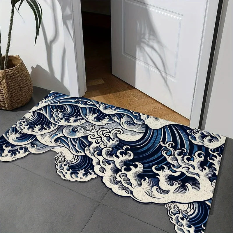 Tapete VIKAMA com Design Abstr - Printed Rug Abstract avaliação e preço