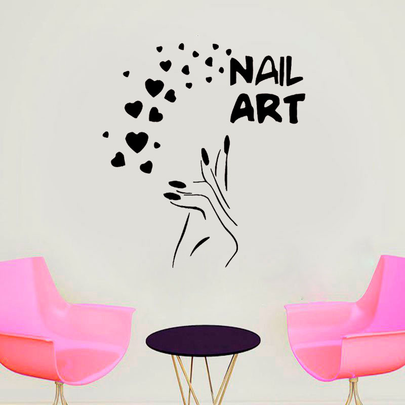 Adesivo de vinil para arte em  - Interior Design Nail Salon avaliação e preço
