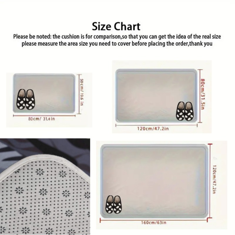Tapete de Entrada com Estampa  - Printed Rug Abstract avaliação e preço