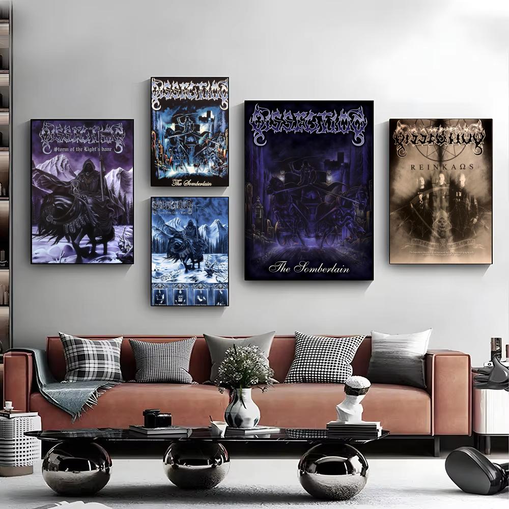 Pôster Death Metal D-Dissectio - Interior Design Minimalist avaliação e preço
