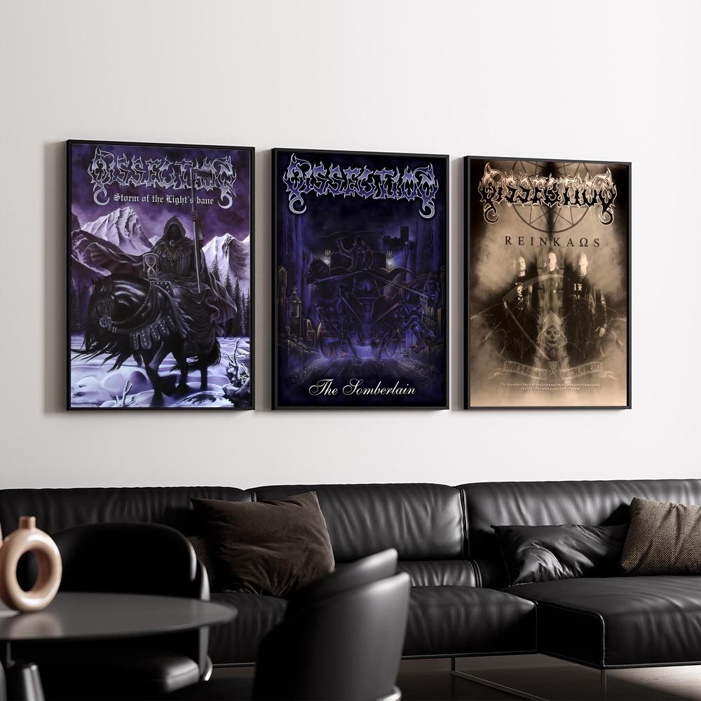 Pôster Death Metal D-Dissectio - Interior Design Minimalist avaliação e preço