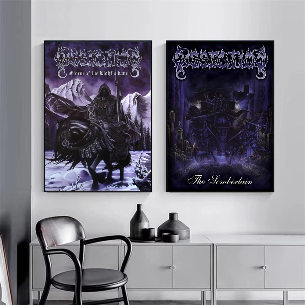 Pôster Death Metal D-Dissectio - Interior Design Minimalist avaliação e preço