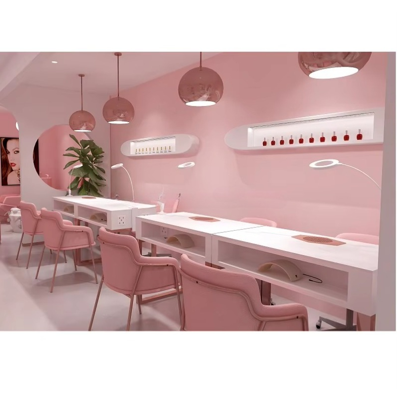 Móveis comerciais modernos per - Interior Design Nail Salon avaliação e preço