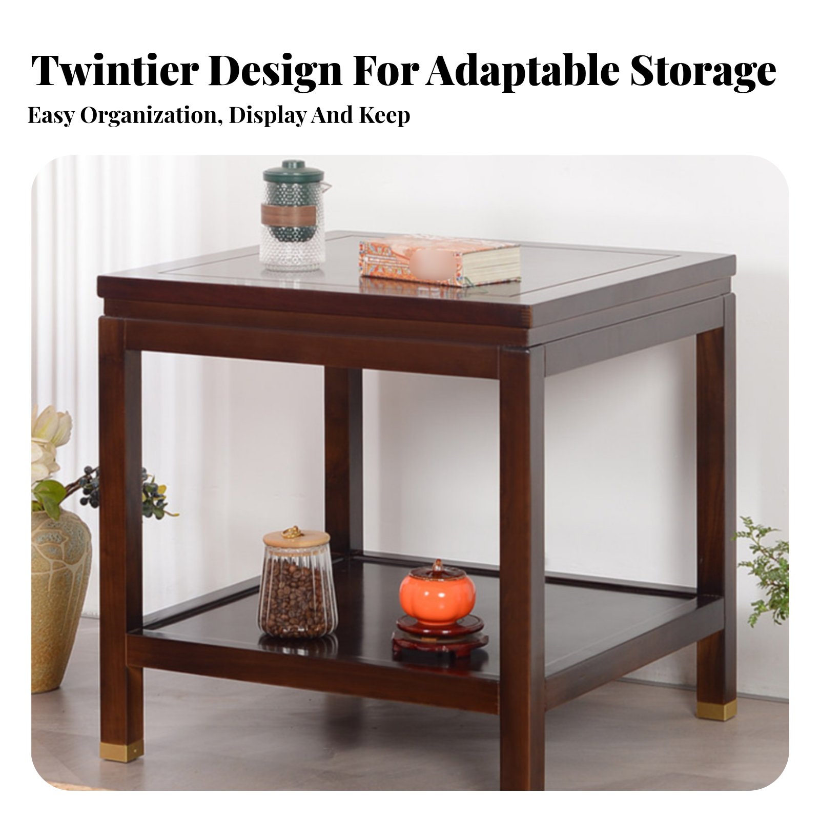 Mesa Quadrada de Dois Níveis c - Interior Design Minimalist avaliação e preço