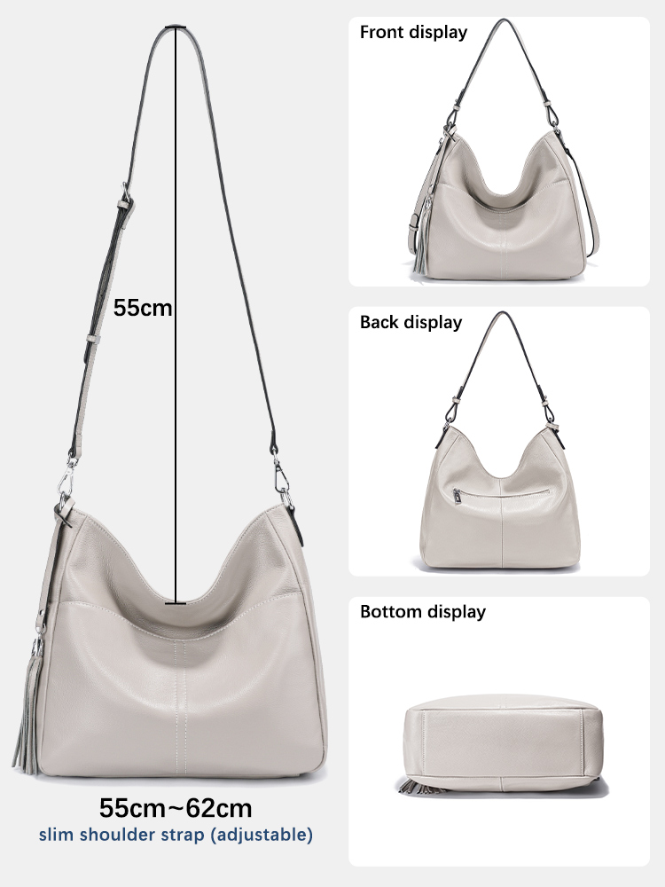 Bolsa feminina Zency 100% cour - Interior Design Elegant avaliação e preço