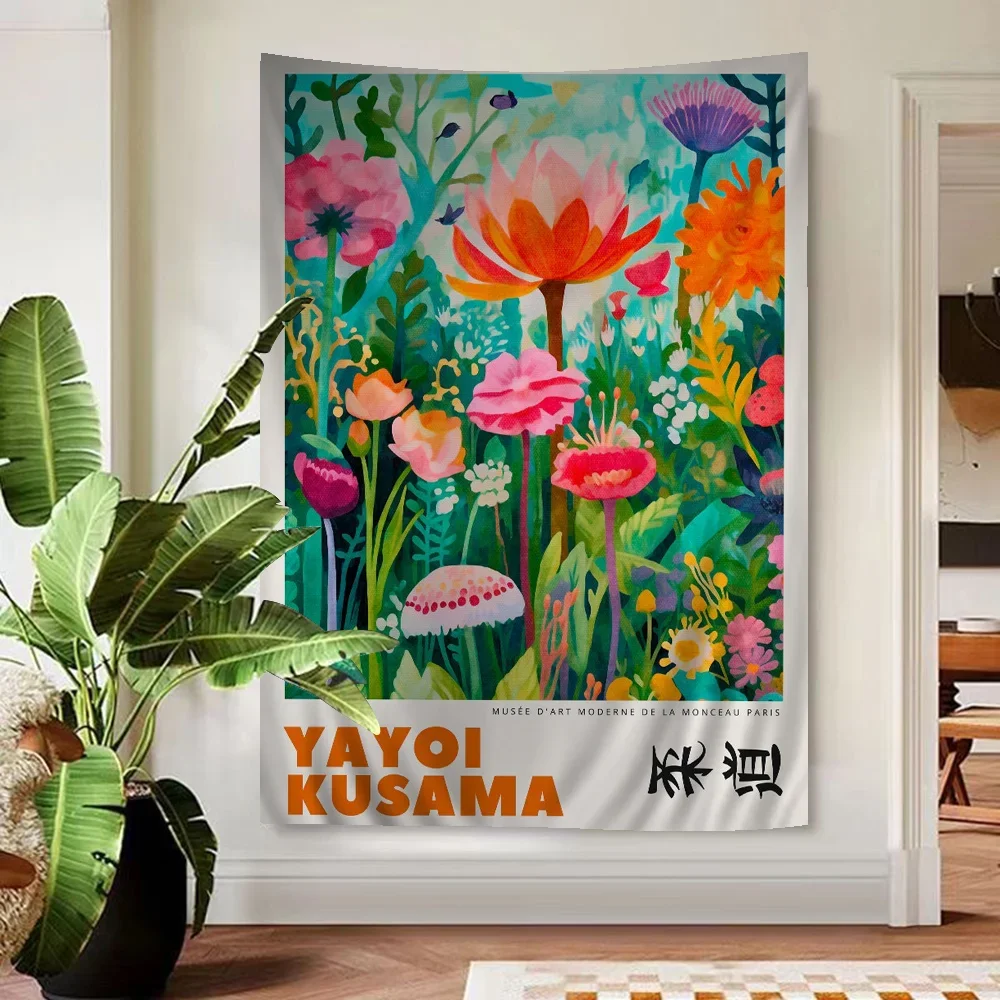 Abstrato yayoi kusama anime ta - Printed Rug Abstract avaliação e preço
